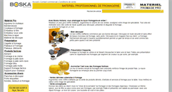 Desktop Screenshot of materiel-fromage-pro.com